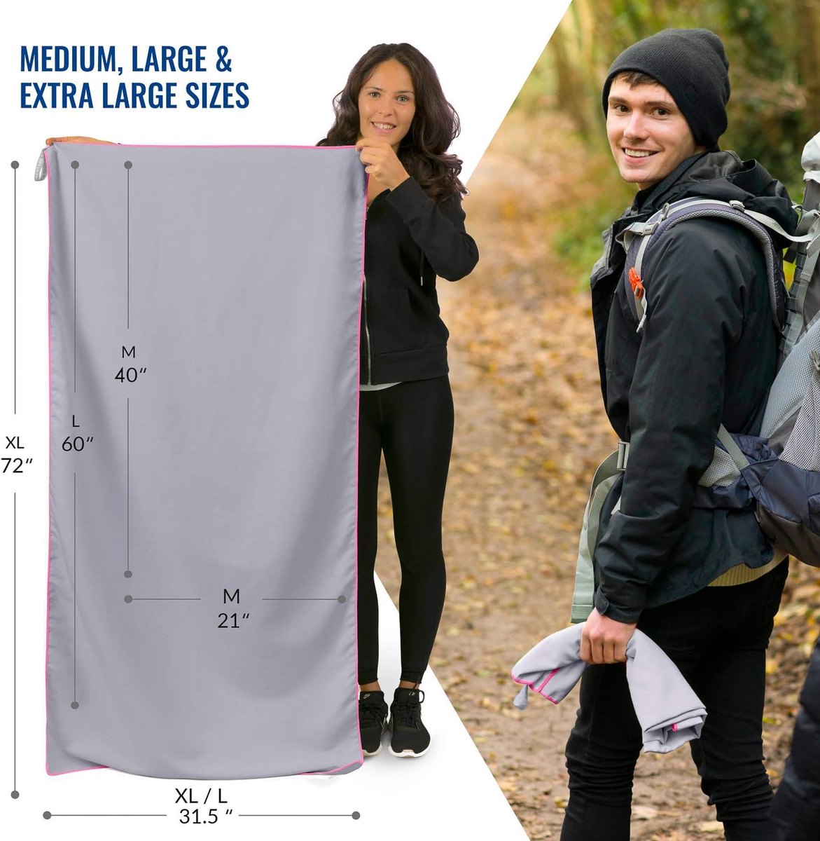 VENTURE 4TH Quick-Dry Travel Towel