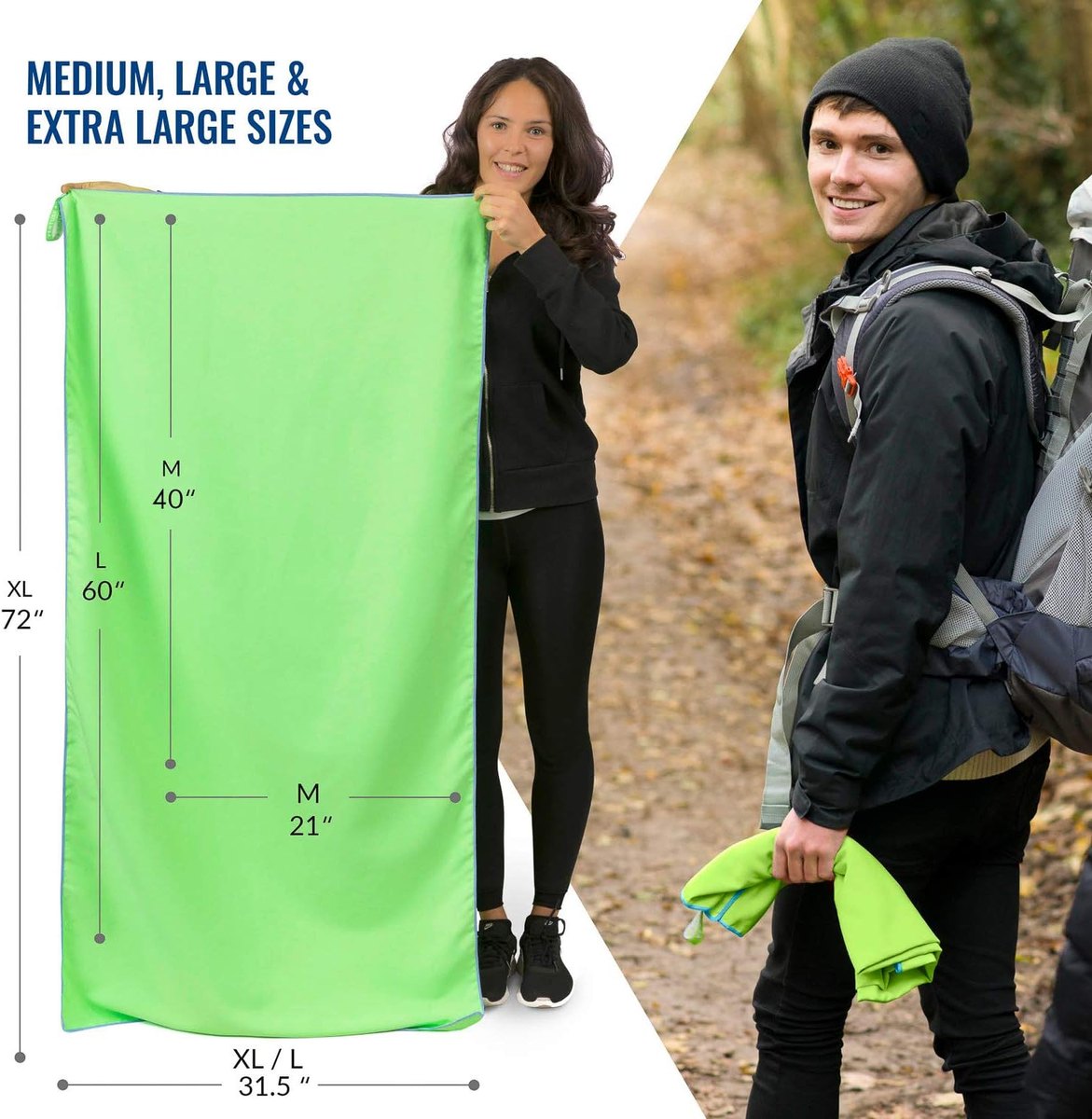 VENTURE 4TH Quick-Dry Travel Towel